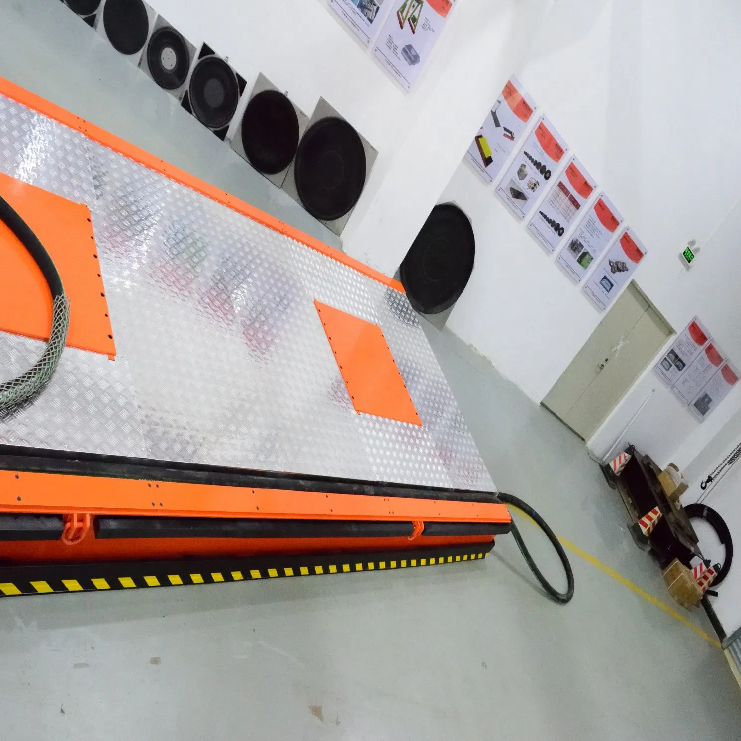 Precision 10t Inspection Equipment Handling Platform with Air Cushion Base