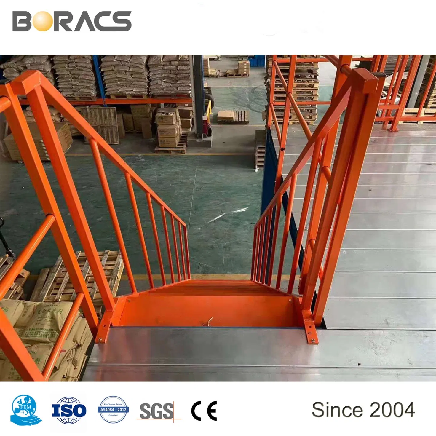 OEM Designed Industrial Mezzanine Platform with Client-Specific Column Grid Layout and Load Distribution Analysis