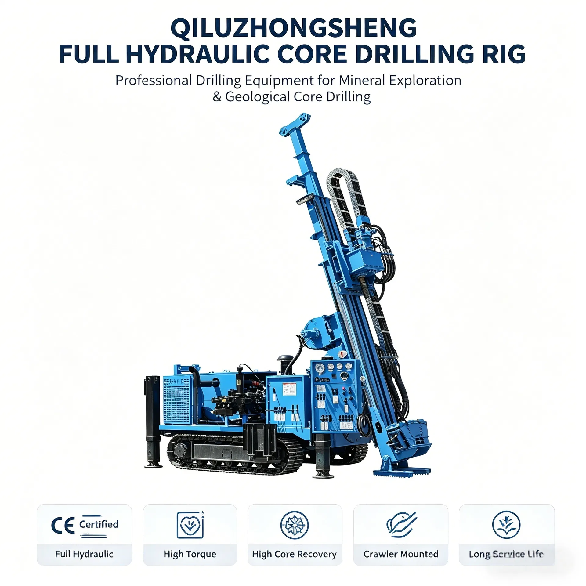 Advanced Geological Exploration Diamond Coring Rig
