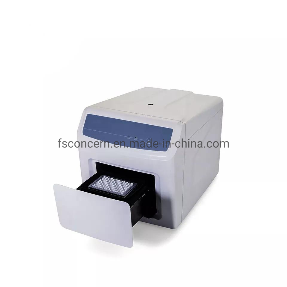 Hospital Laboratory 4 6 Channels Fully Auto Real Time Fluorescence Quantitative Rapid Test PCR Analyzer