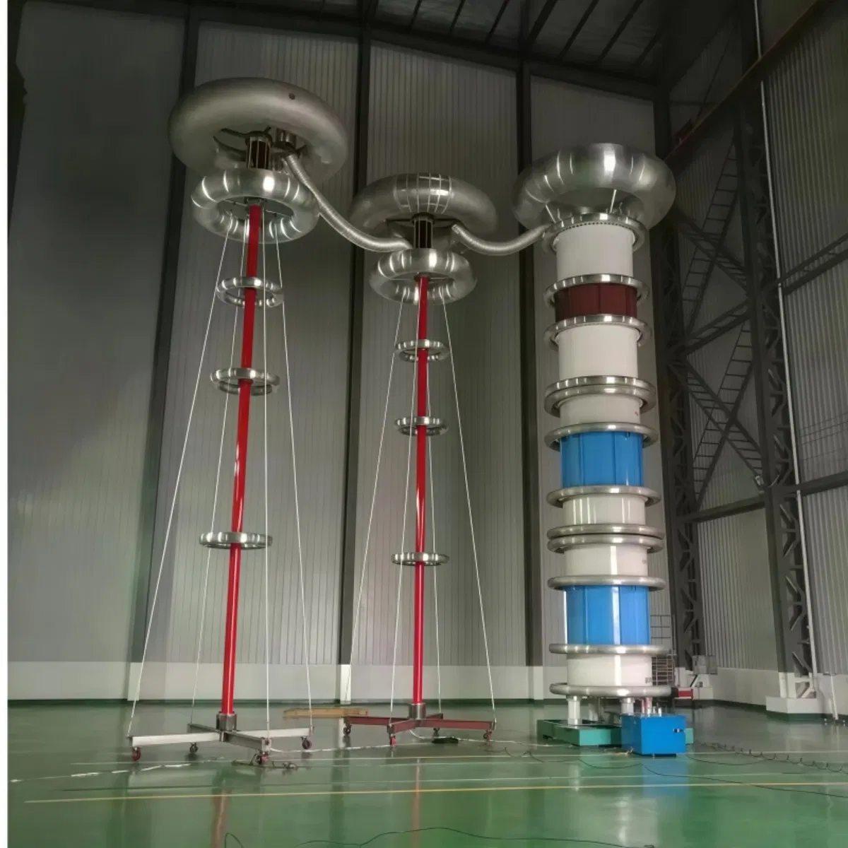 Diagnostic Capable Epoxy-Cylinder AC Resonant Test Platform