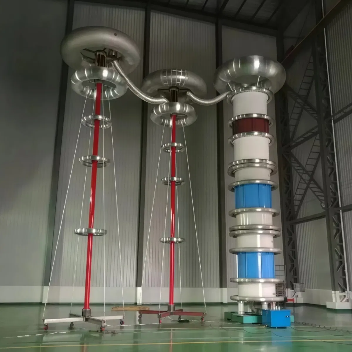 Diagnostic Capable Epoxy-Cylinder AC Resonant Test Platform