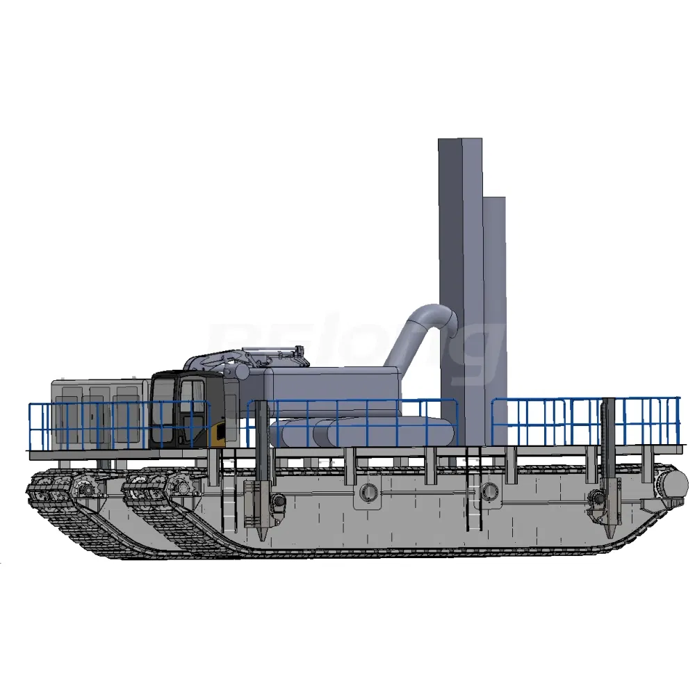 Low Friction High Precision Amphibious Drilling Platform Reliable Performance Amphibious Drilling Platform