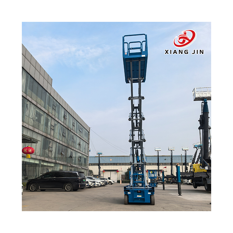 Scissor Lift Aerial Work Platform Remote Diagnostics Hydraulic Lifting Equipment