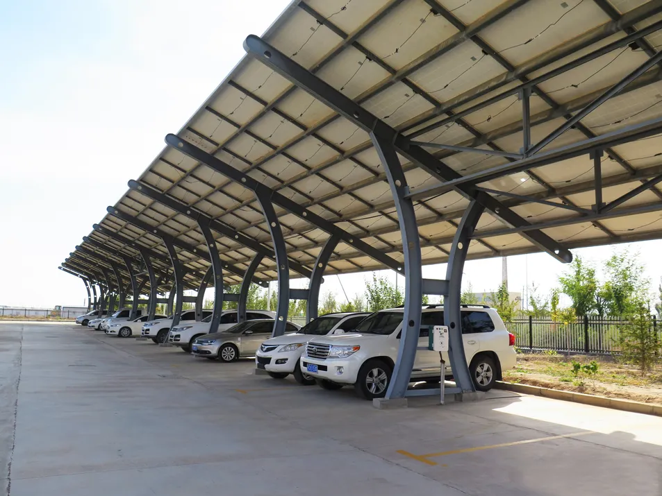 Photovoltaic Support - Vehicle Shed System