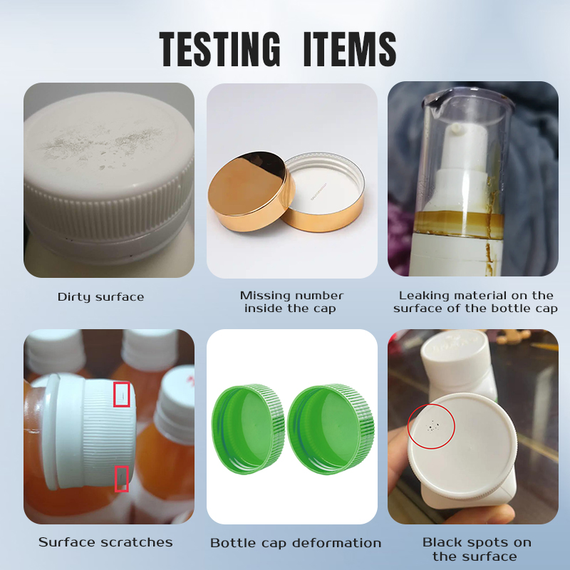 High-Speed Perfume Cap Packaging Defect Detection System Sv1300
