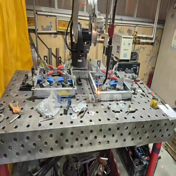 High Precision 3D Welding Reference Platform