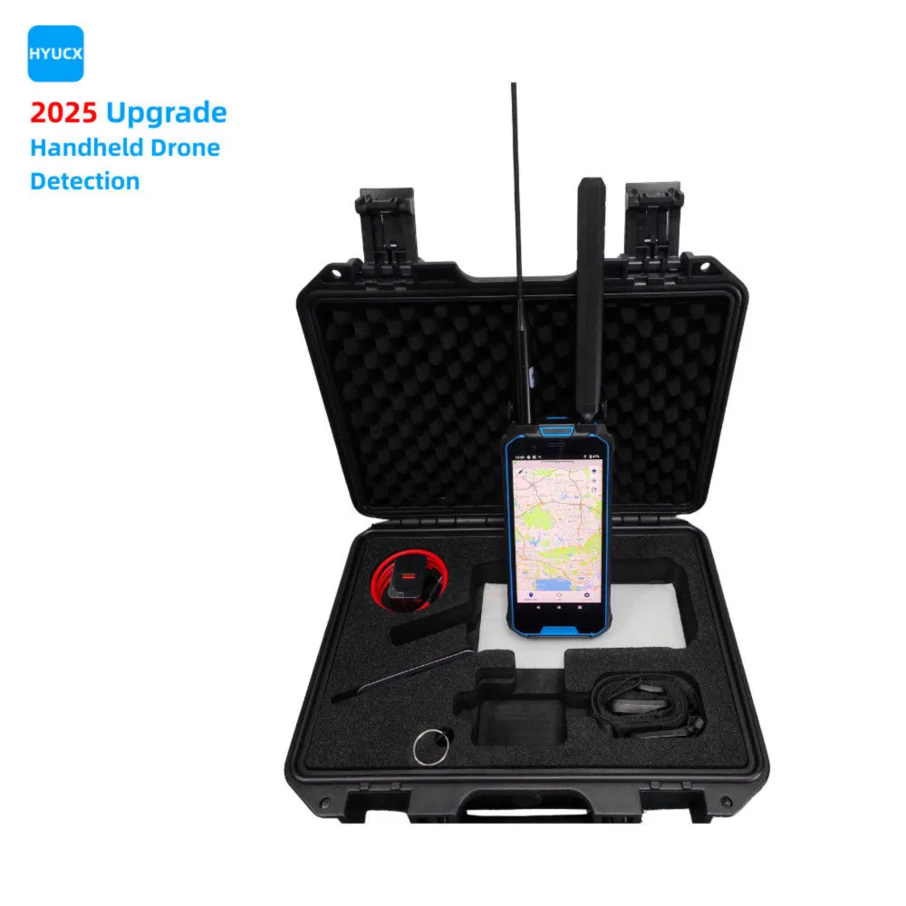 Strong Spectrum Analysis Capability CH09 Handheld Drone Detection System for Exhibition Hall Security