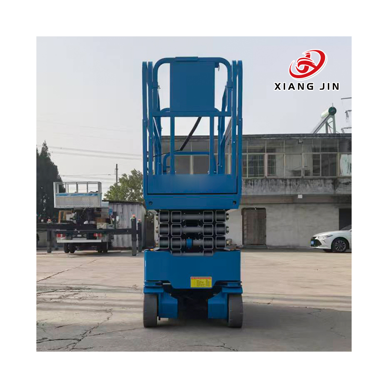 Scissor Lift Aerial Work Platform Remote Diagnostics Hydraulic Lifting Equipment