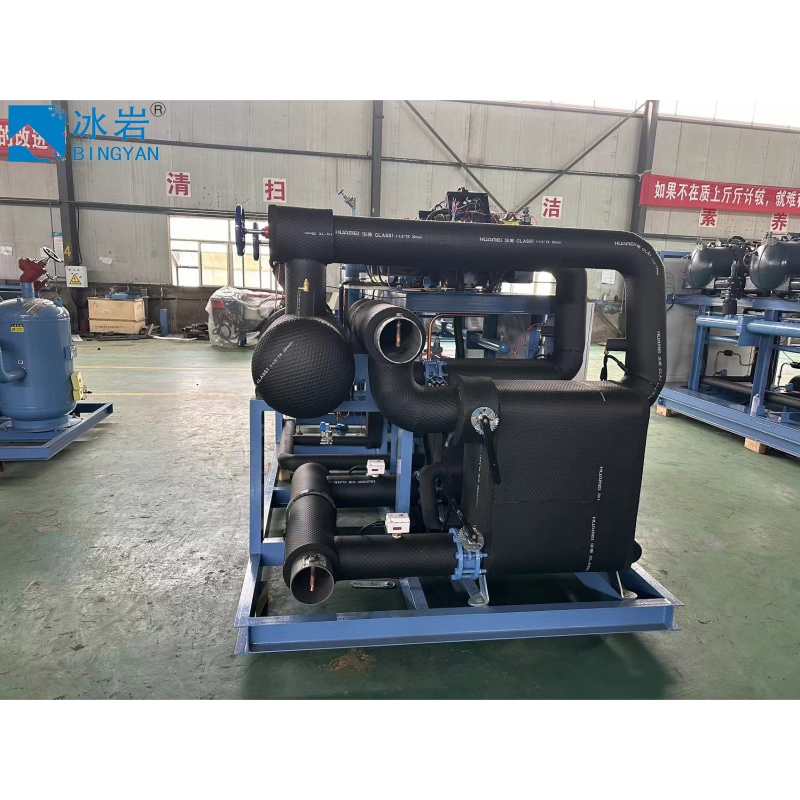 Screw Compressor Refrigeration System with Overseas Repair Support