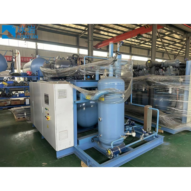 Screw Compressor Refrigeration System with Overseas Repair Support