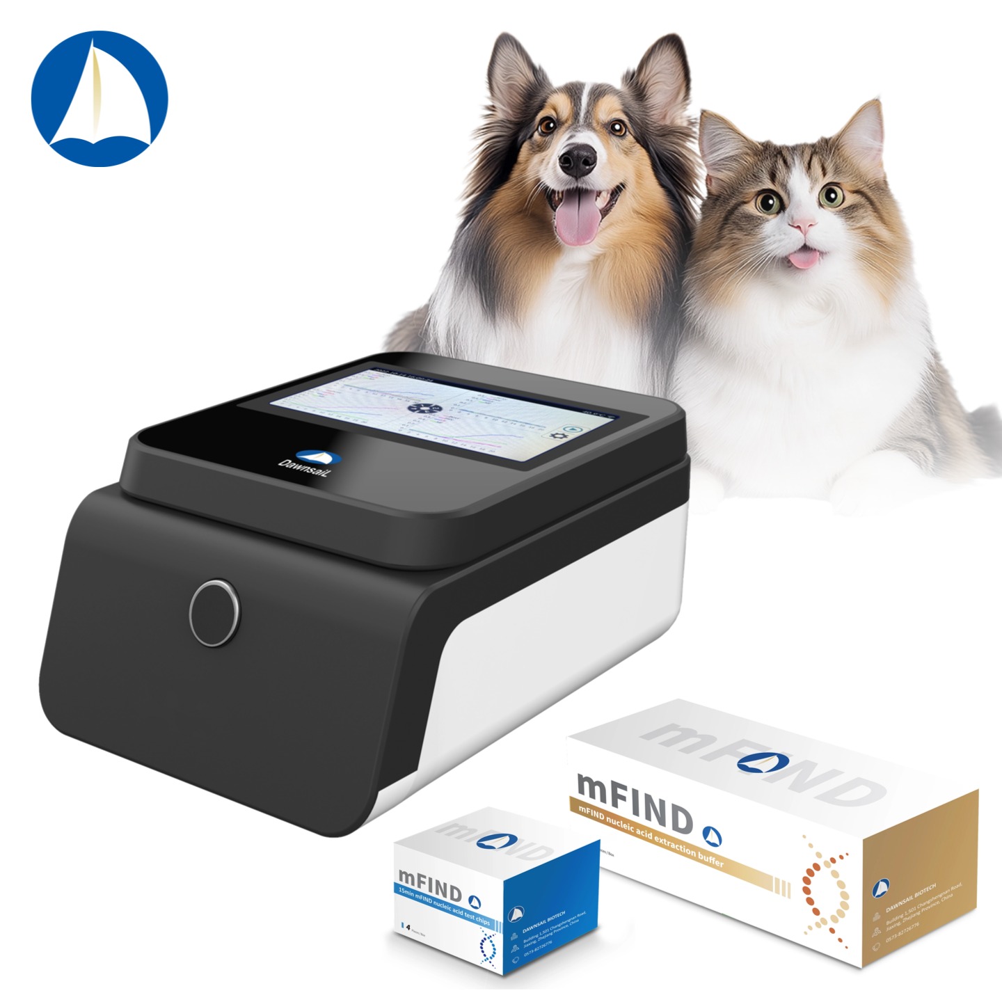 Pet Clinic FIPV Diagnosis Feline Infectious Peritonitis Virus Dna Testing Machines for Pet Dieases