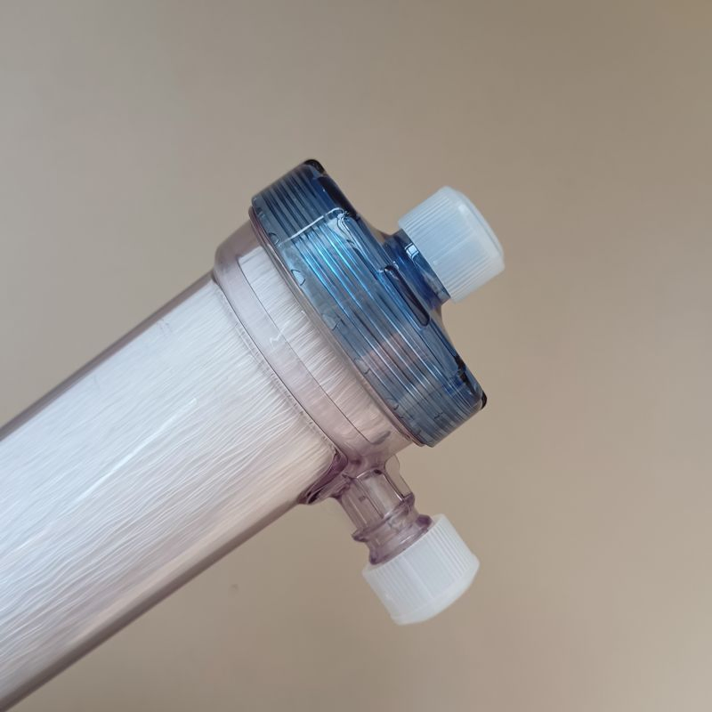 Blood Purification Filter Disposable Hemodialysis Dialyzer High Flux Low Flux