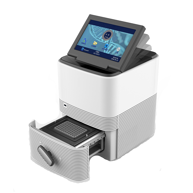 Medical Lab Analysis Touch Screen DNA Test Machine Gene Diagnosis PCR Detection System