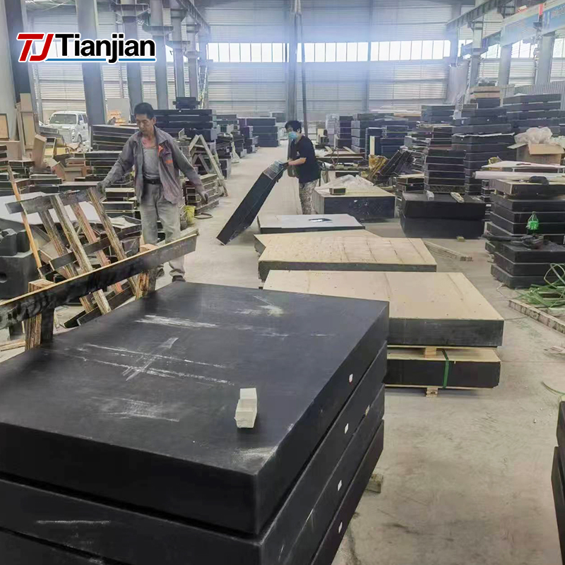 High Precision Black Granite Measuring Table Marble Surface Plate 00 Grade Flatness Inspection Calibration Platform