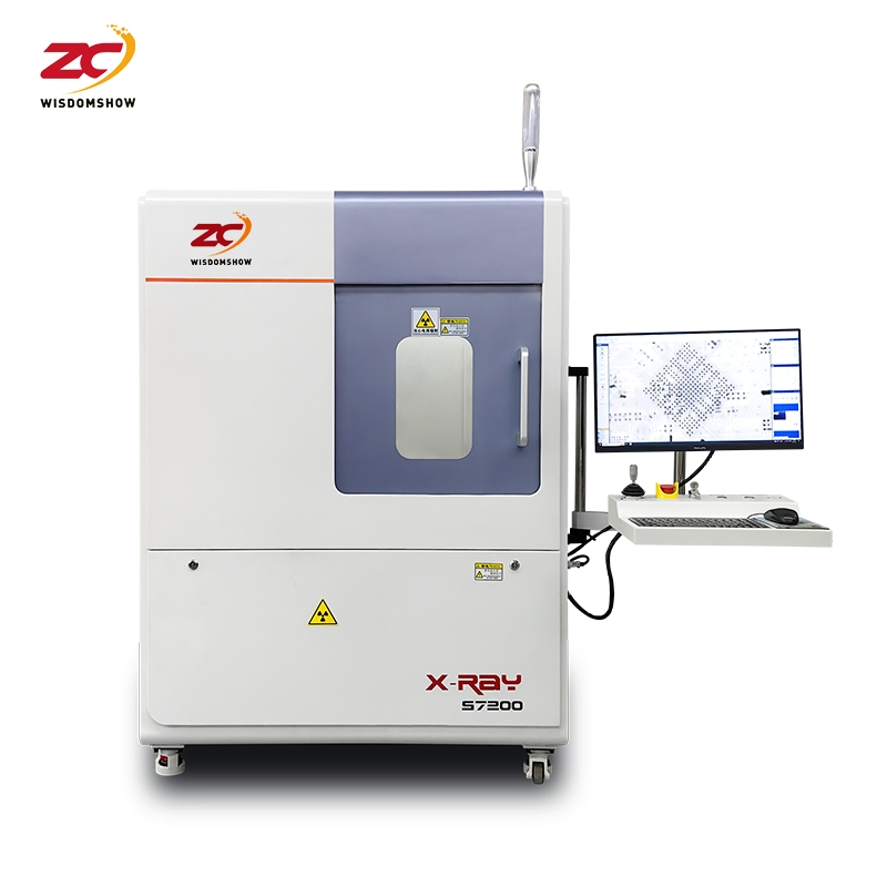 S-7200 Industrial Digital X Ray Inspection System Designed for SMT Assembly Analysis and Internal PCB Defect Detection
