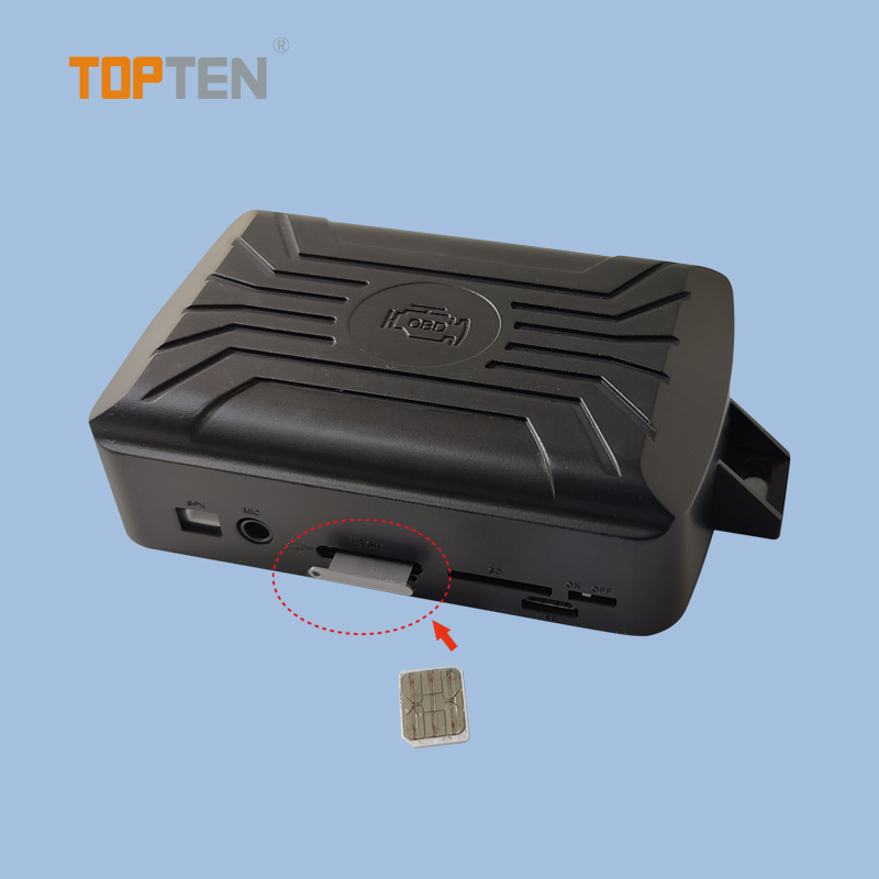 4G GPS Tracker Bluetooth Diagnostic Car Alarm with Platform (TK528-TN)