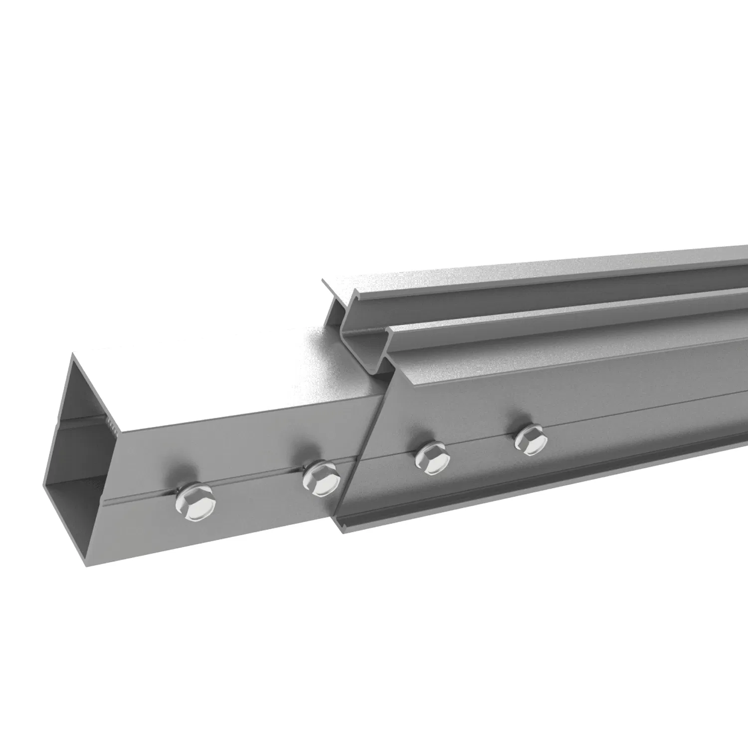 Customizable Ground Bracket Support Solar Photovoltaic Mounting System for PV Module