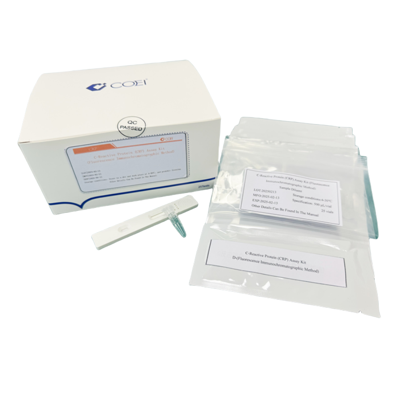 Professional Quality CRP Test Kit with Fluorescence Immunochromatographic Method for Reliable Detection of Infection