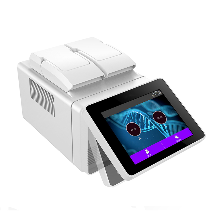Medical Lab Analysis Touch Screen DNA Test Machine Gene Diagnosis PCR Detection System