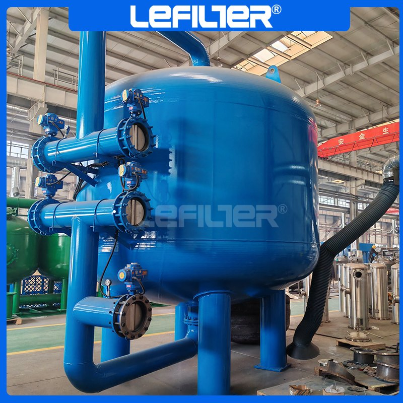 Customized Flow Rate 10-500t/H Fully Automatic Backwash Sand and Gravel Filtration System Supports Multiple Pipe Diameters
