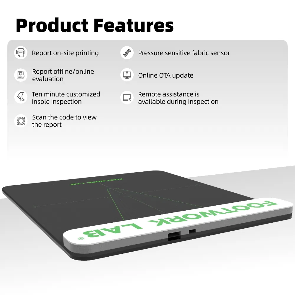 Foot Plantar Pressure Plate Foot Pressure Analysis System for Orthotic Podiatry Clinics