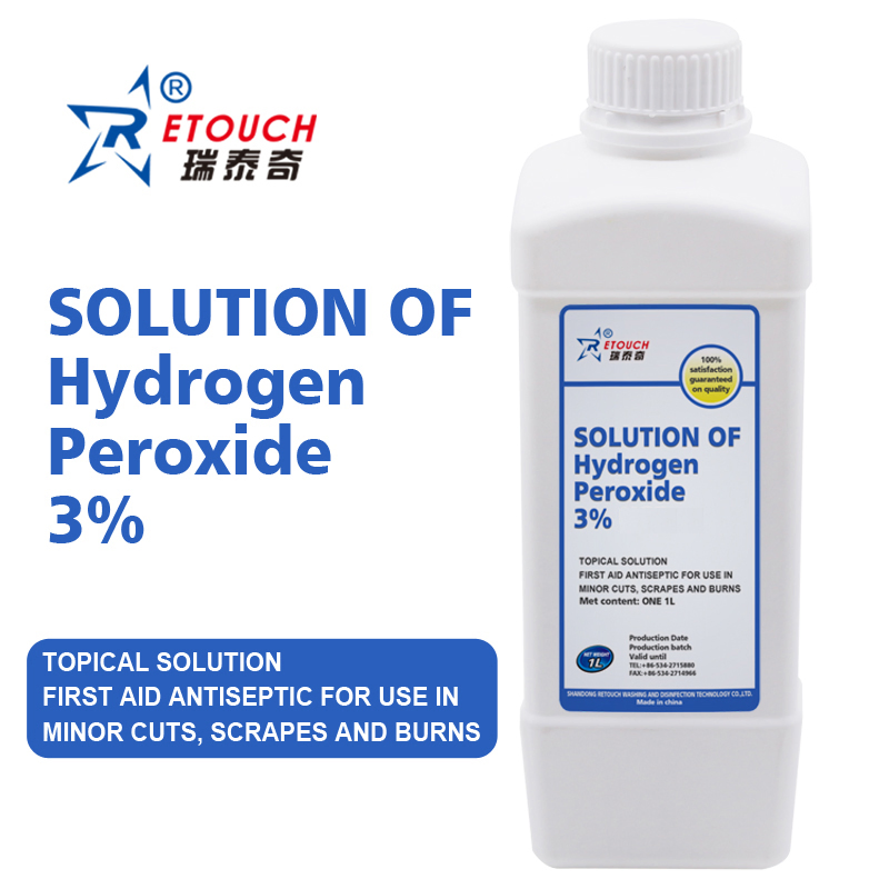 Peroxides Hydrogen Are Used in Paper Chemicals and Chemical Disinfectants H2O2 Disinfection Solution