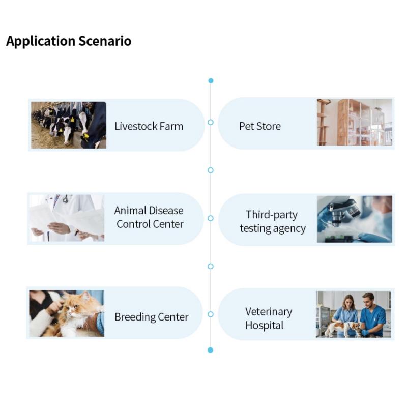 Fully Automatic PCR System for Veterinary Use Real-Time PCR Machine for Nucleic Acid Analysis Animal Disease Testing