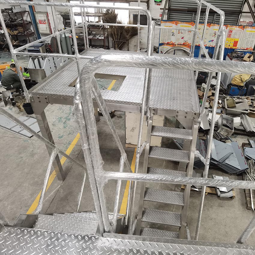 Heavy-Duty 304 Stainless Steel Weighing Platform for Precision Scales