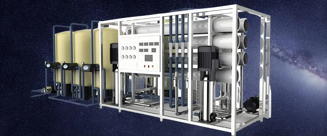 Variety of water treatment equipment