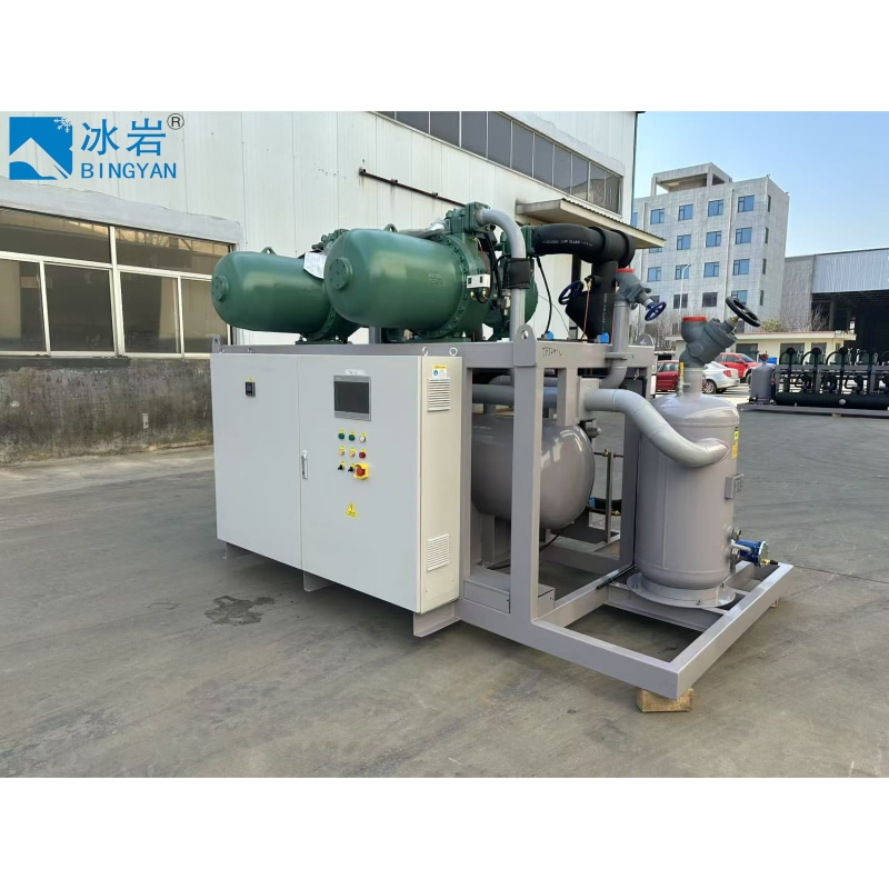 Screw Compressor Refrigeration System with Overseas Repair Support