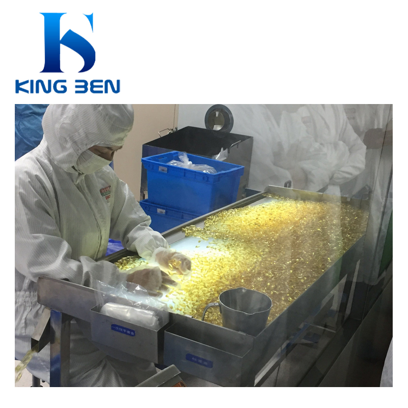 Softgel Capsule Lamp Inspection Table Defect Detection Rejection System