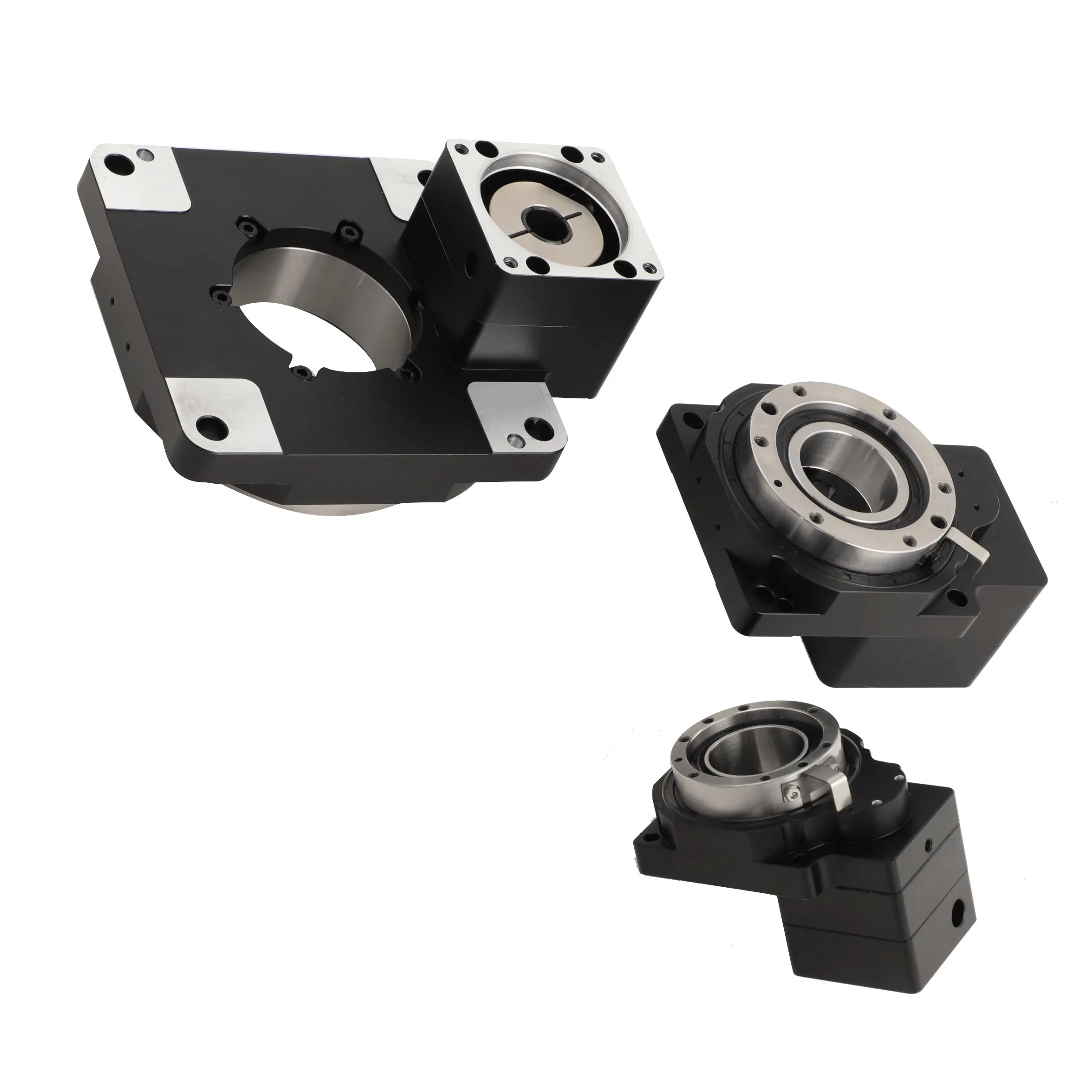 130mm High Precision Hollow Shaft Planetary Gearbox Hollow Rotating Platform