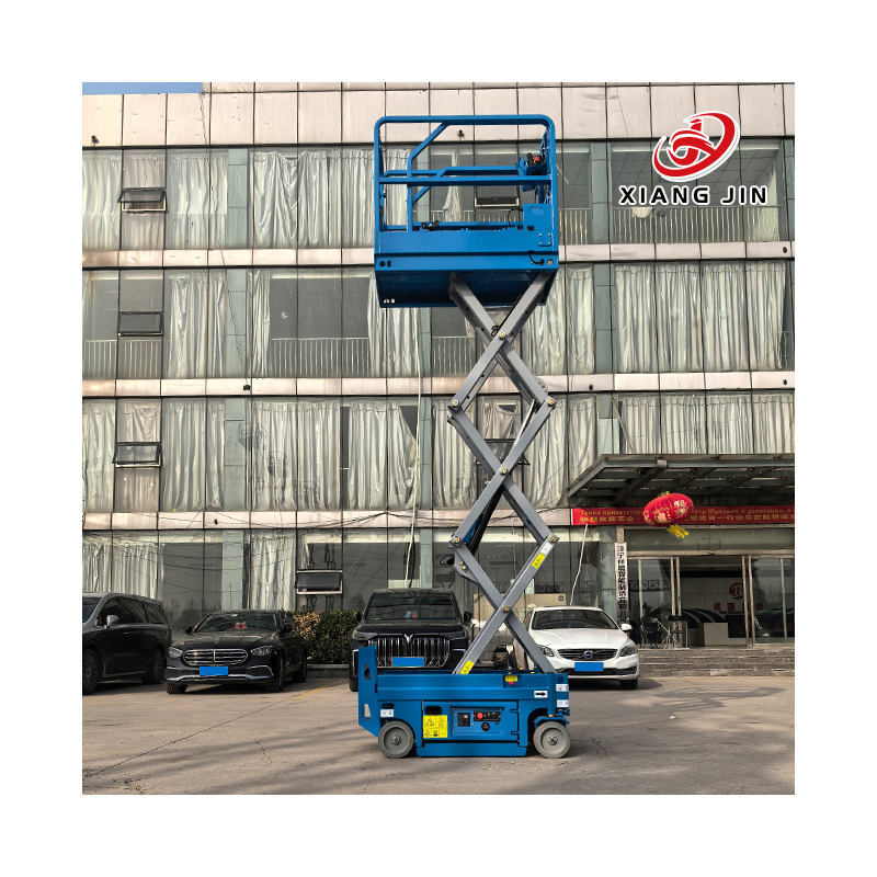 Scissor Lift Aerial Work Platform Remote Diagnostics Hydraulic Lifting Equipment