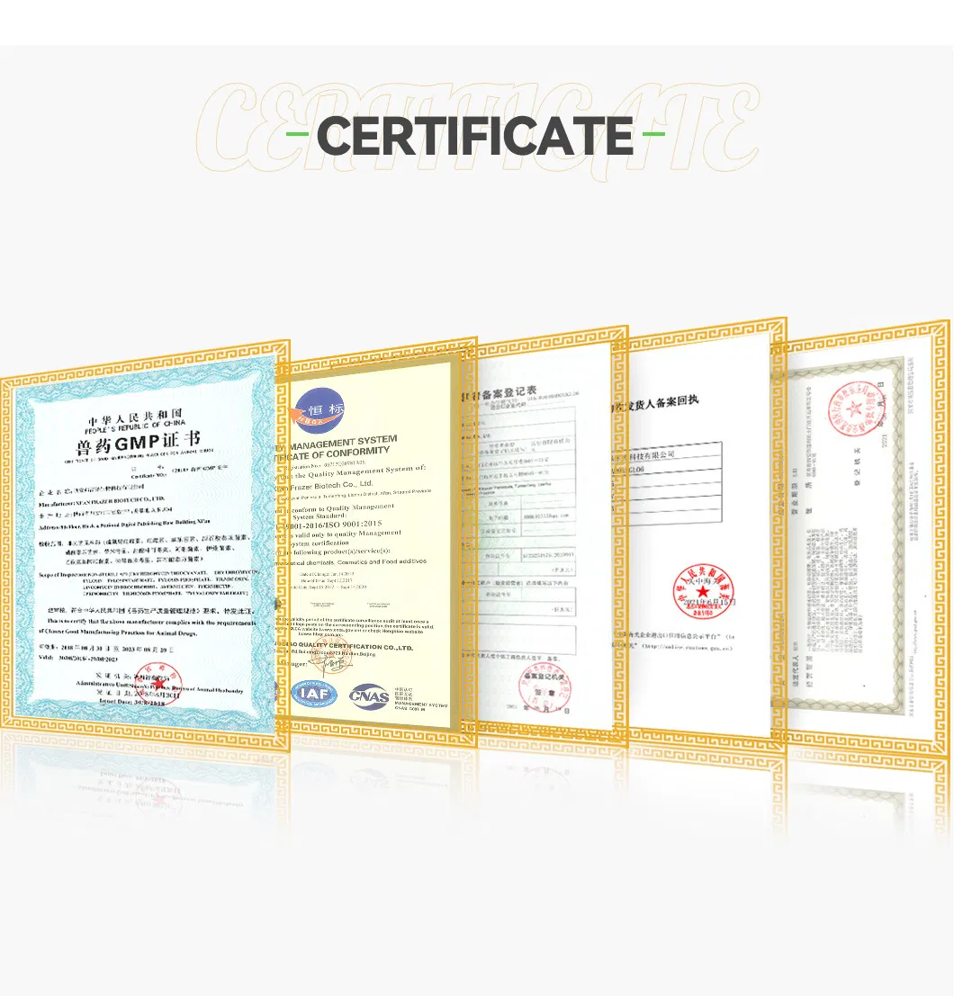 Quality Certificate
