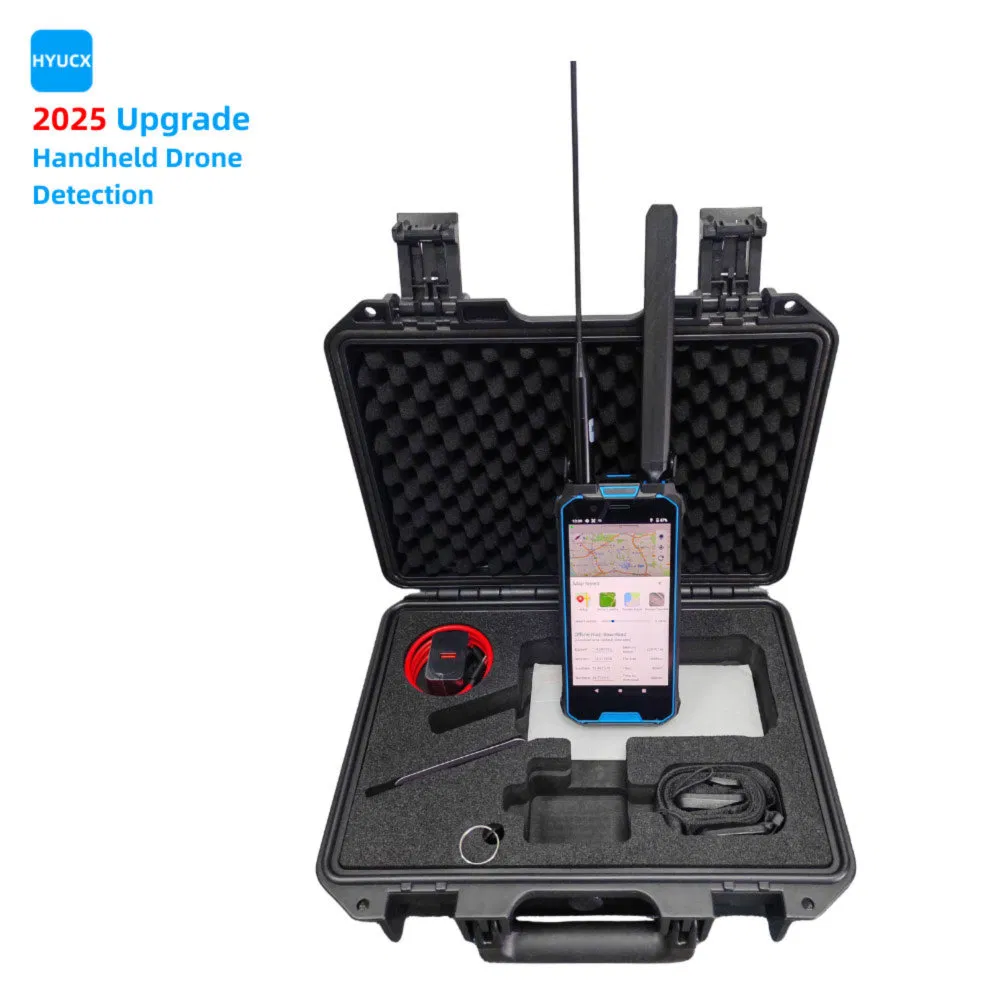 Strong Spectrum Analysis Capability CH09 Handheld Drone Detection System for Exhibition Hall Security