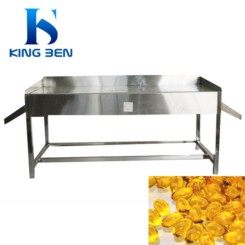 Softgel Capsule Lamp Inspection Table Defect Detection Rejection System