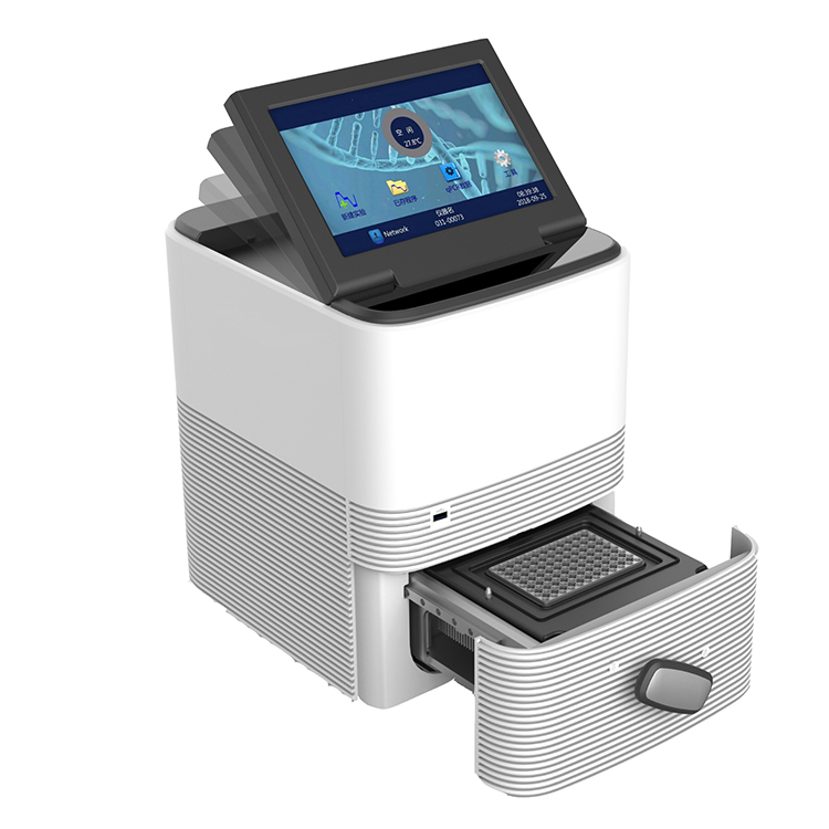 Medical Lab Analysis Touch Screen DNA Test Machine Gene Diagnosis PCR Detection System