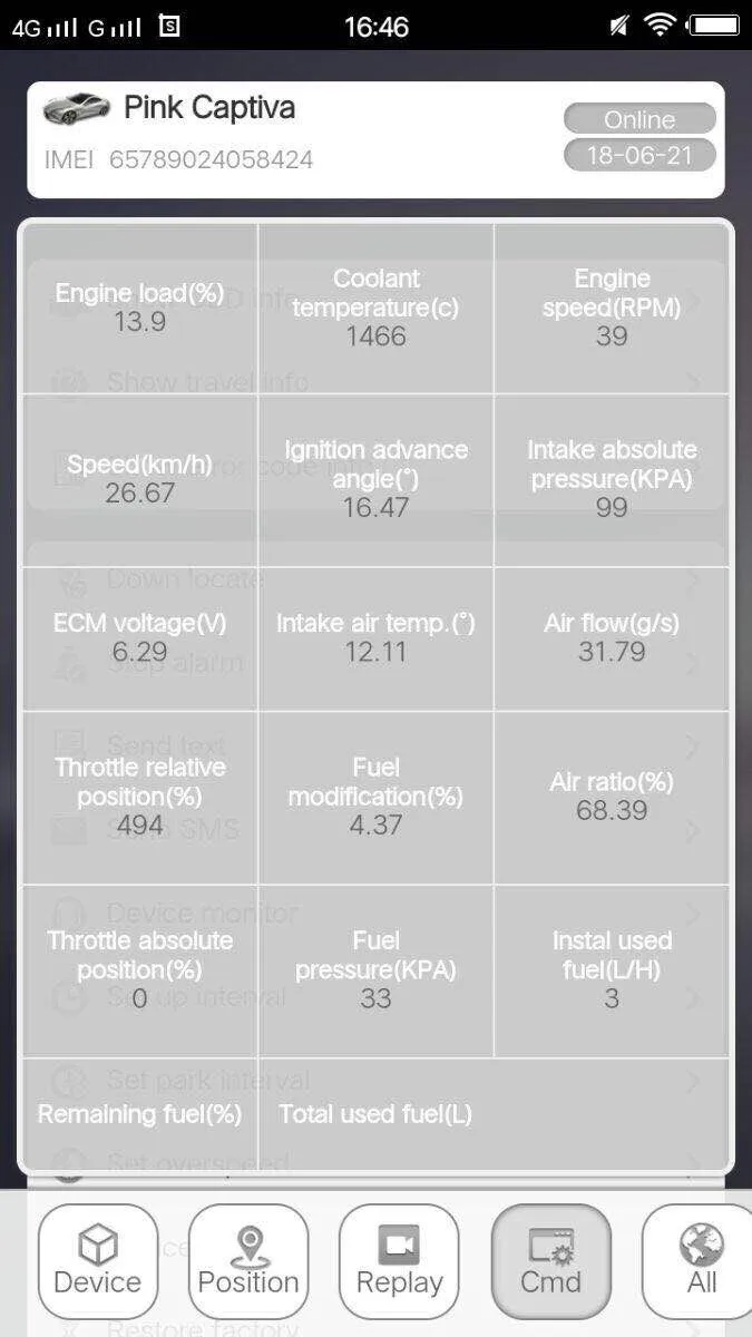 Mobile App View