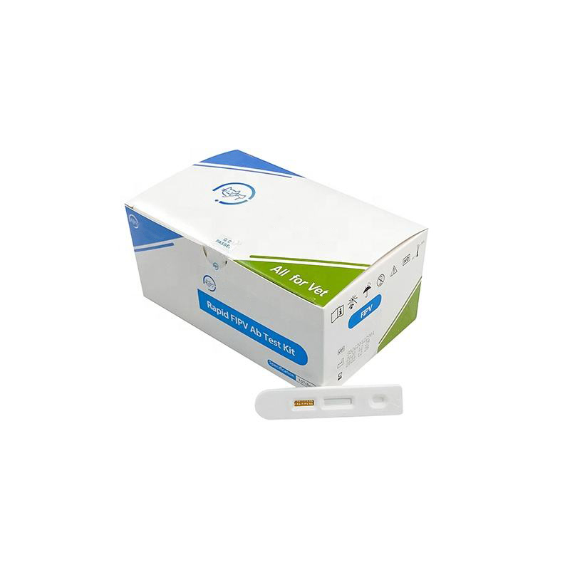 Veterinary Quick Diagnosis One-step FIPV Feline Infectious Peritonitis Antibody test Kit for Clinic