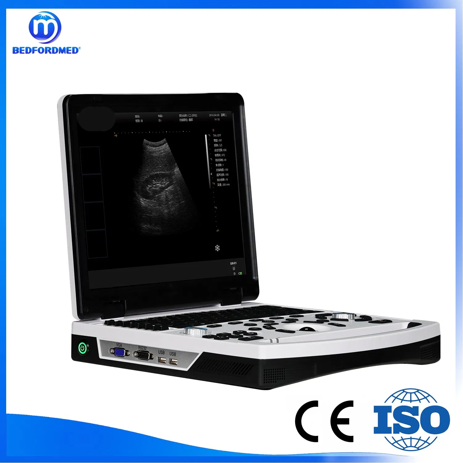 Hospital Surgical Intelligent Laptop Ultrasound Diagnostic System Me-690 Y3.0