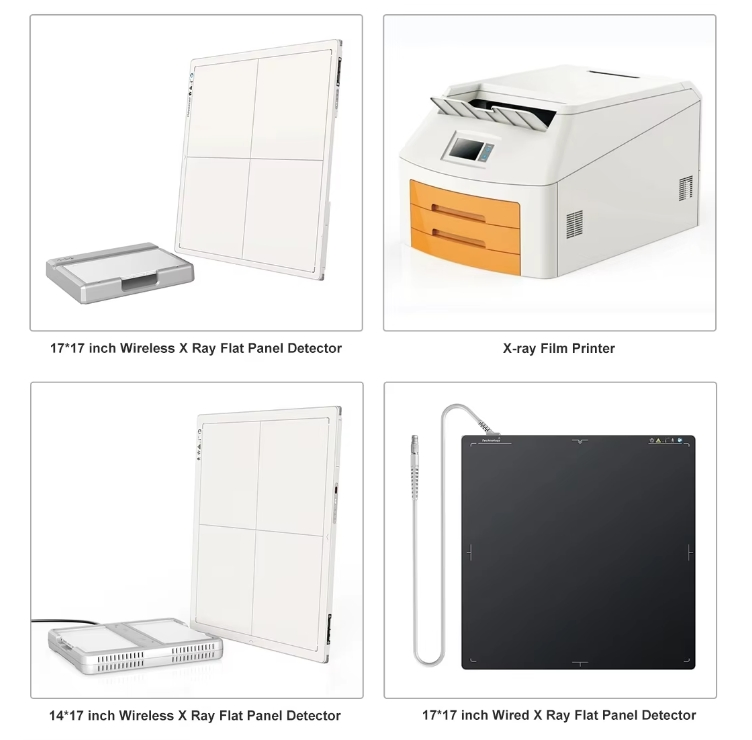 Hospital Medical Radiological Diagnostic Equipment High Frequency Dr X-ray System Medical Portable Digital X-ray