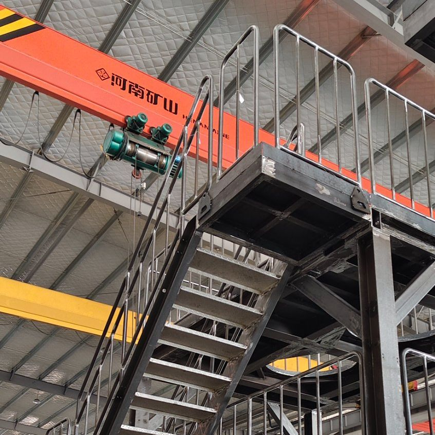Steel Platform Dedicated to Negative Electrode Silos with Precision Load-Bearing Design