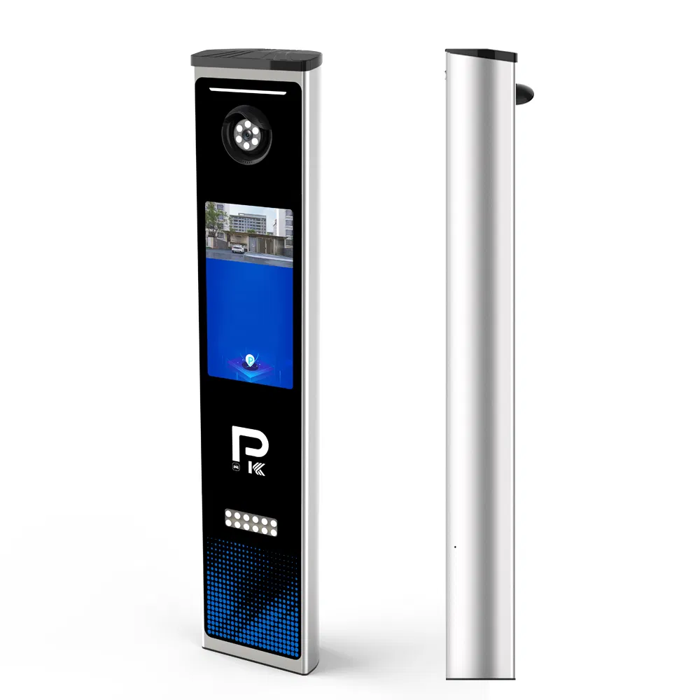 Car Parking Pay Station Aluminium Alloy Arabic Language Support LED Smart License Place Barrier Gate Automatic Parking Equipment Management System