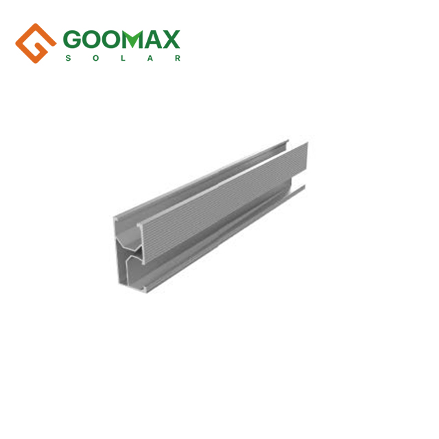 Goomax Solar Mounting System Rail for Customizable Tilt and Wind Load Support