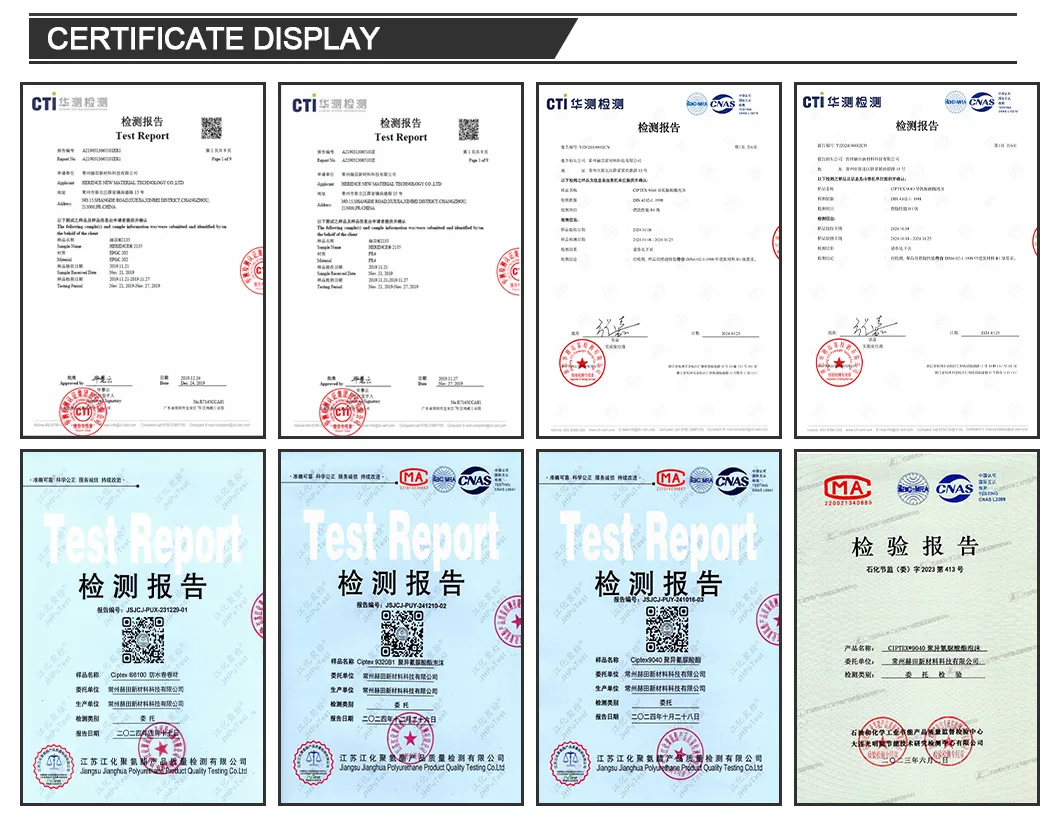 Certificates