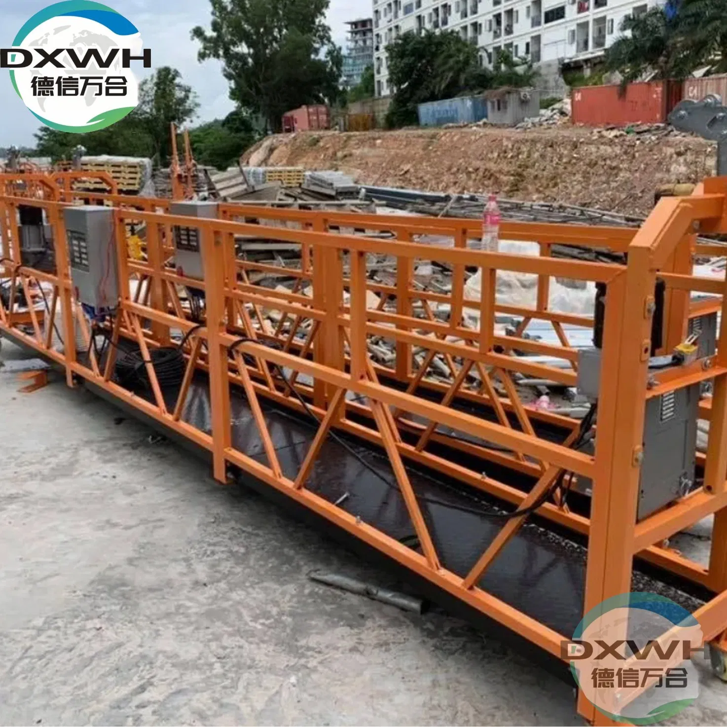 Precision Lifting Fine Tuning for Airport Terminal Sites with Accurate Control System Precise Positioning Suspended Platform