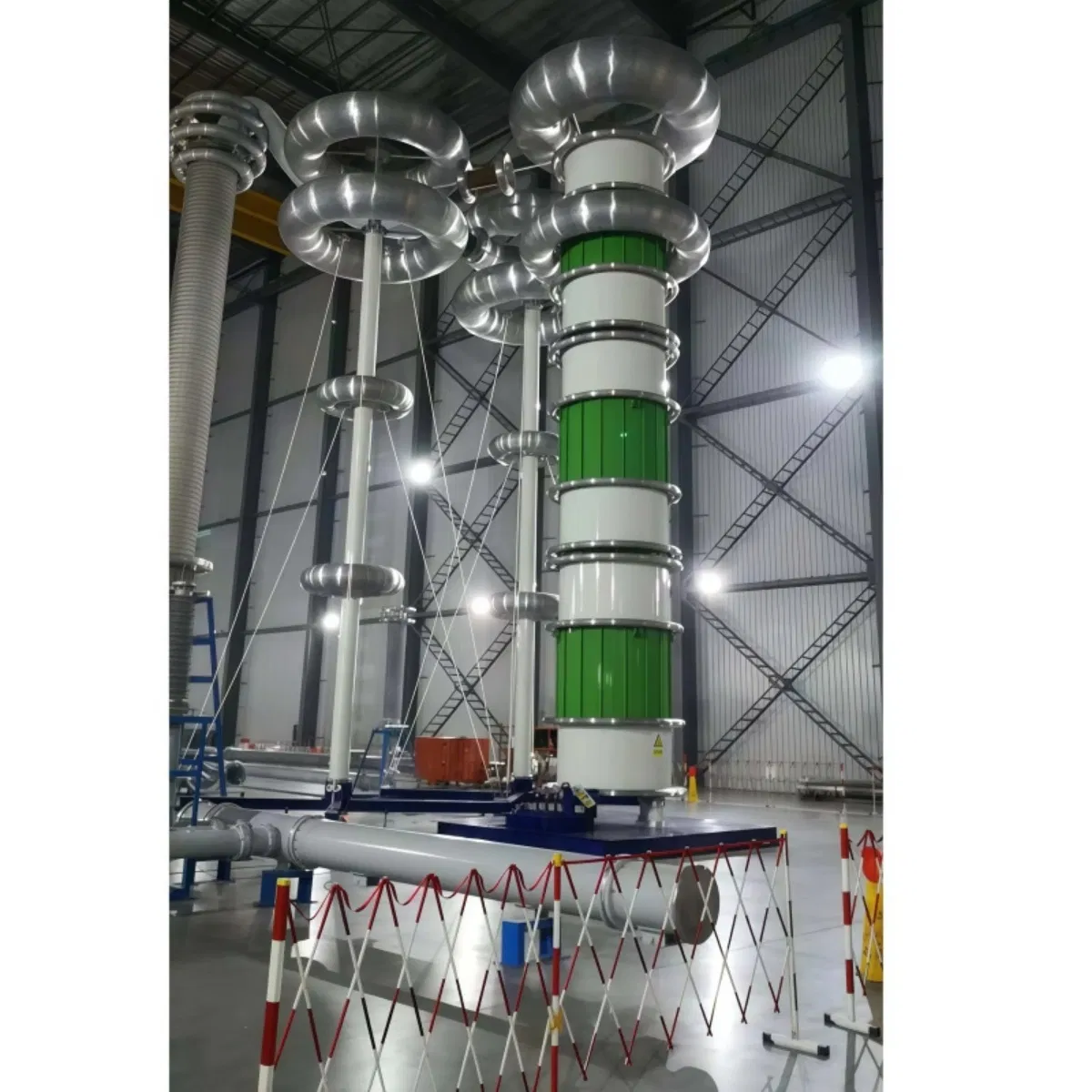 Diagnostic Capable Epoxy-Cylinder AC Resonant Test Platform