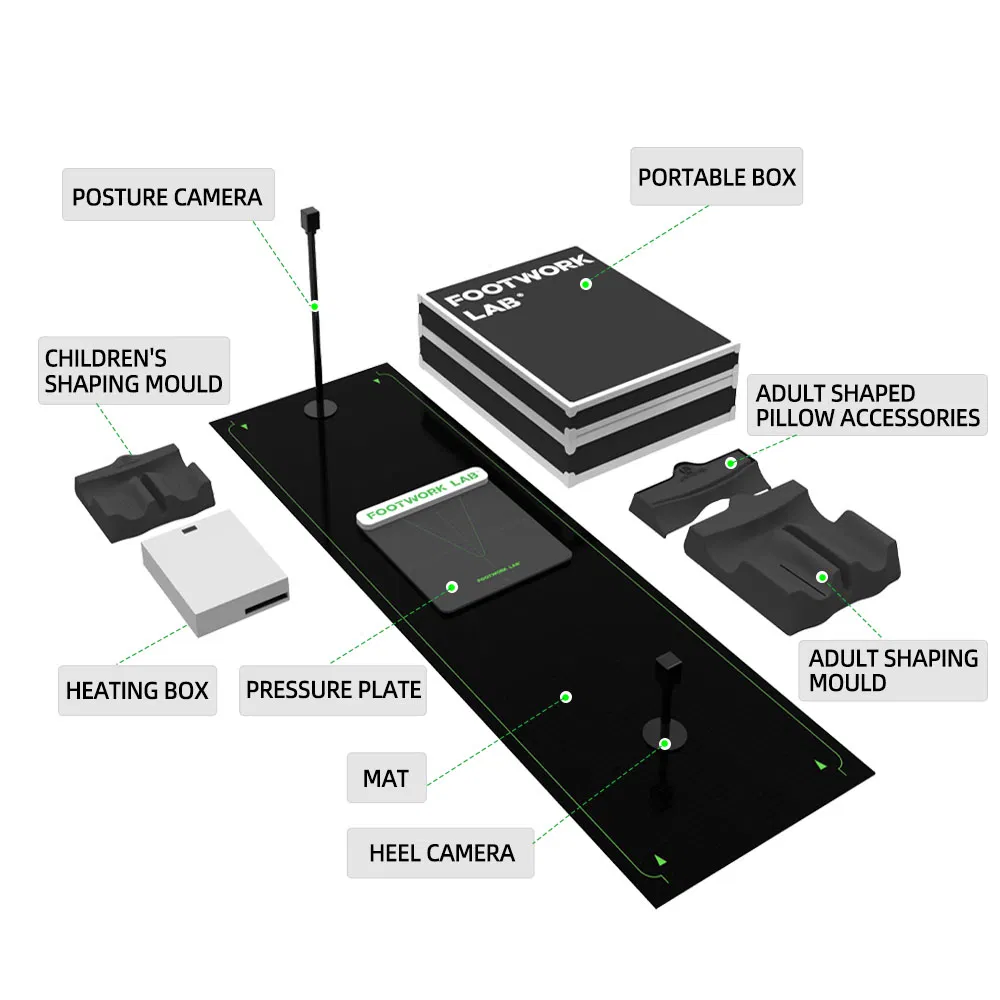 Custom Orthotic Scanner Pressure Distribution Diagnostic Platform