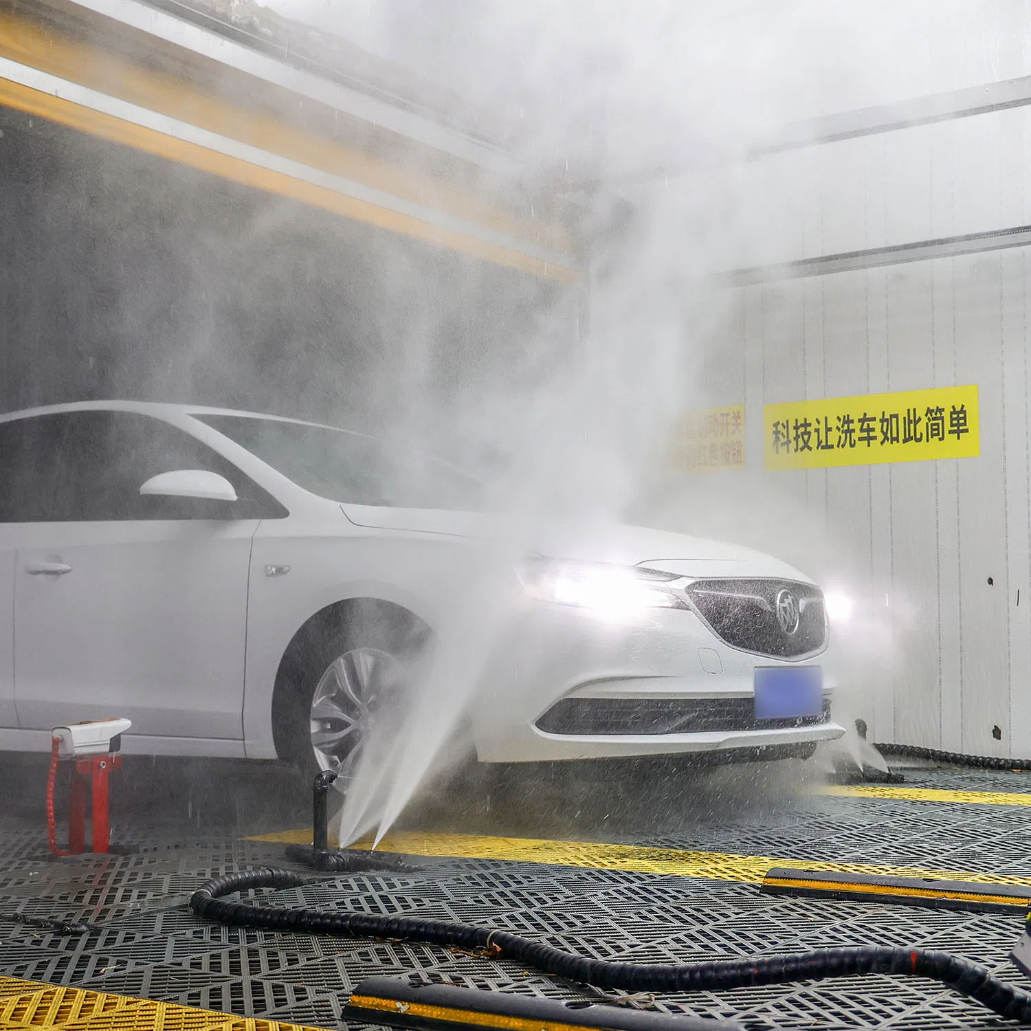 Complete Car Cleaning System with 360° High Pressure Technology